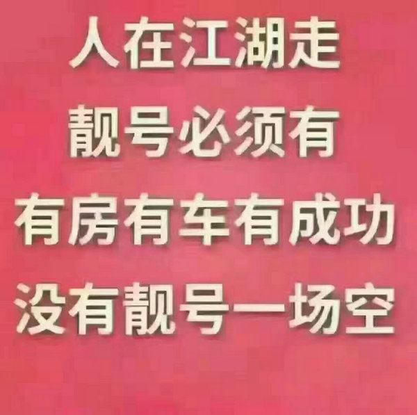 成武移动靓号