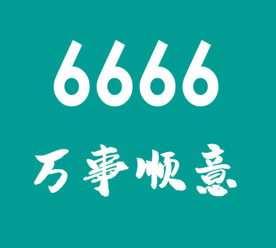 东明尾号6666手机靓号